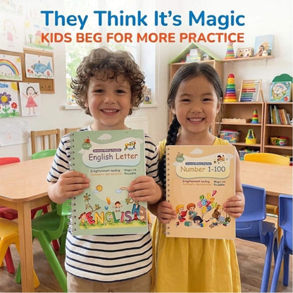 The PureTrace™ Master Set | 4-Book Reusable Handwriting Kit