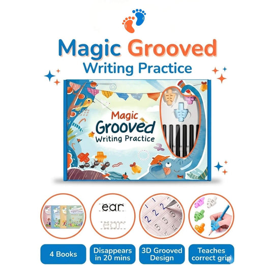The PureTrace™ Master Set | 4-Book Reusable Handwriting Kit
